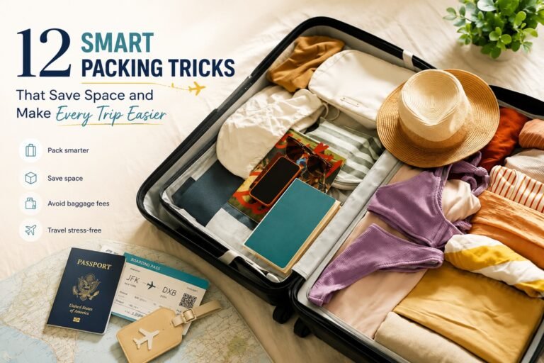 12 Smart Packing Tricks That Save Space and Make Every Trip Easier